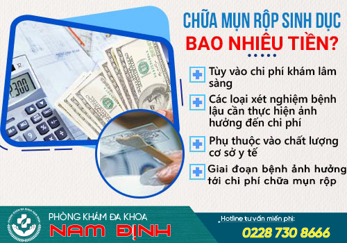 chi phí chữa mụn rộp sinh dục